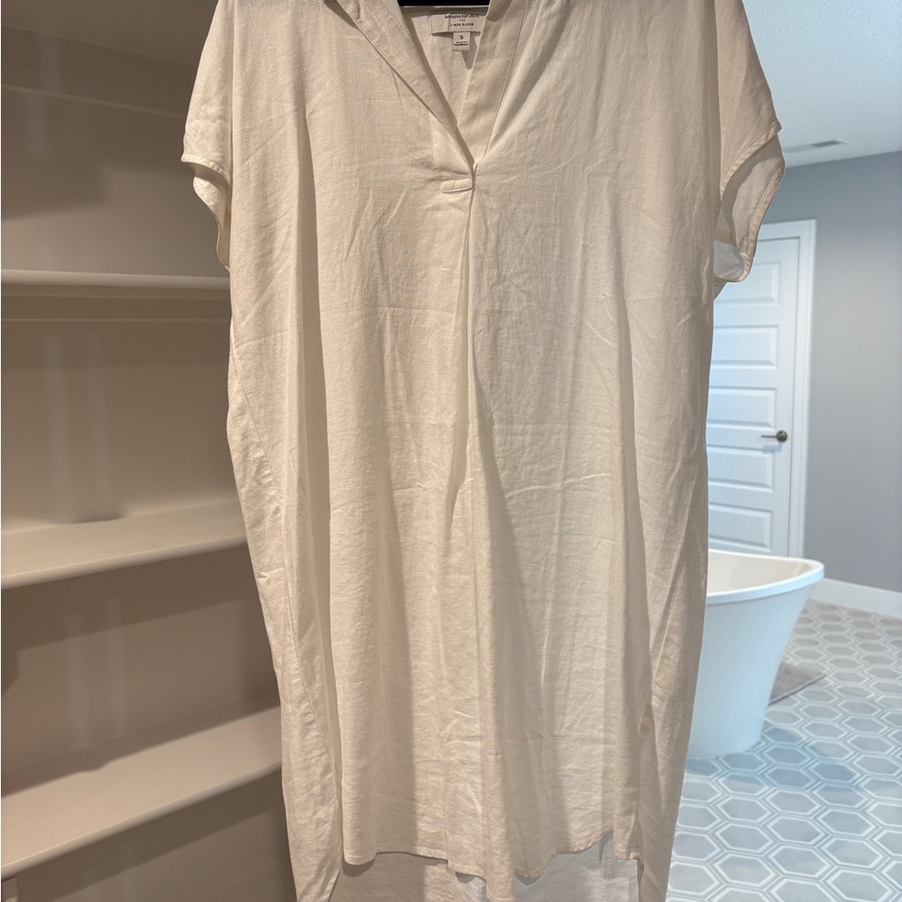 Banana Republic Cream Linen Tunic - NWOT